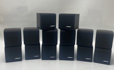 Bose Redline 6 Double Cube 2 Single Speakers Lifestyle Acoustimass Black Swivel