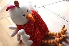 Peluche Poule Coq Lilliputiens