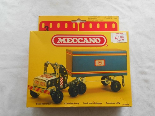 Vintage 1981 meccano new old - vintage,