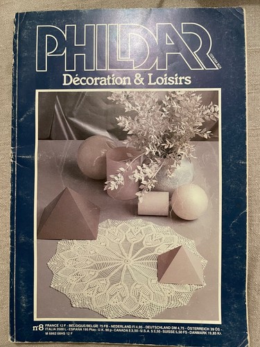 Vintage magazine phildar - magazine,
