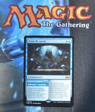 Vertu de savoir - carte rare mythique Magic MTG - Les friches d'Eldraine