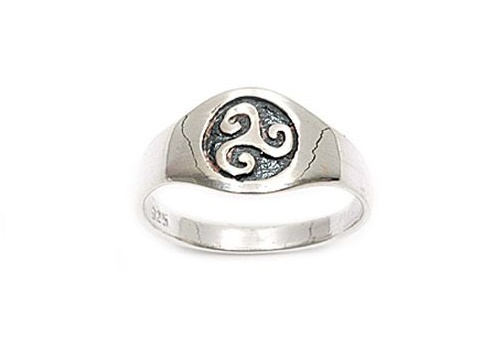 Bague t62 chevalière croix - bague,