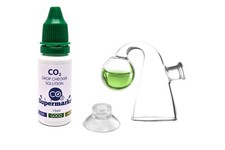 Avancé Nano CO2 Vérificateur Chute Kit Avec 4dKH Checker Solution