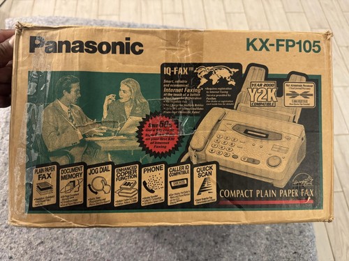 Panasonic fp105 fax - panasonic, kx-fp105