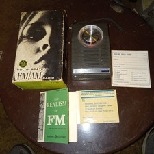 General Electric Am Fm Radio Solid State P1790 Vintage