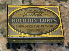 1920’s Veri-Best Cubes Tin 2.75” X 1.75”