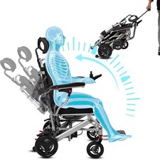 Fauteuils roulants électriques pliables, fauteuils roulants pour adultes et s...