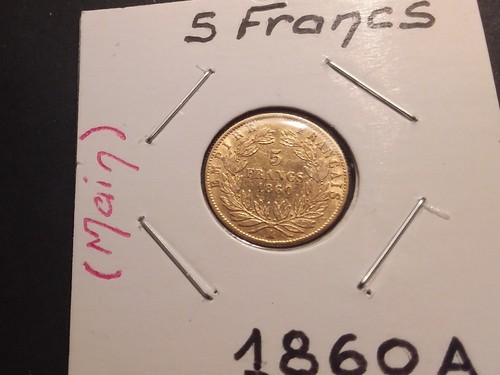 Francs napoléon iii - francs, .