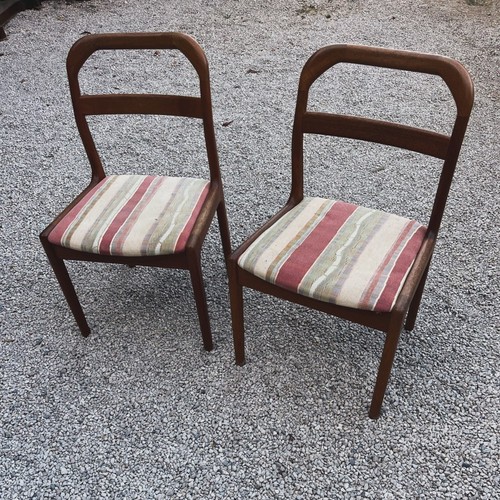 Paire chaises scandinaves - paire, de