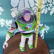 Toy Story Buzz Light Year 12" Talking Action Figure Disney Pixar Thinkway