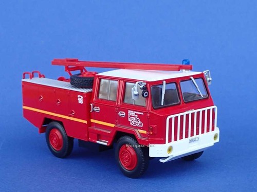 Berliet 4x4 fourgon pompe - berliet, ff