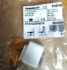 Tehalit 2 Embouts blancs 12 x 30 mm pour pour Goulotte électrique "Neuf"