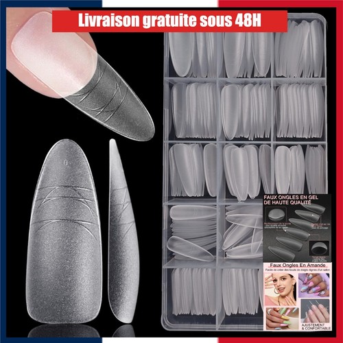 300 capsules ongles amande - 300,