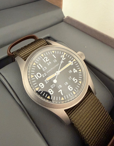 Montre hamilton khaki field - khaki,