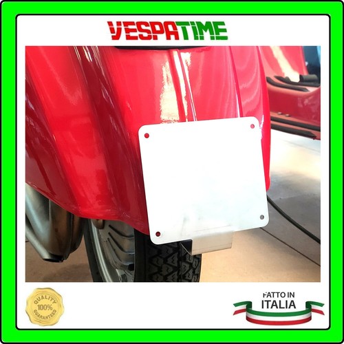 Porte plaques vespa l - porte-plaques,