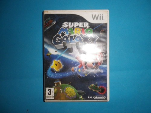 Jeu wii super mario galaxy - mario,