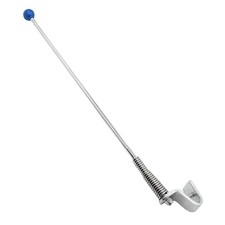 Porte-Drapeau Chromé Vespa 50 125 150 Bleu