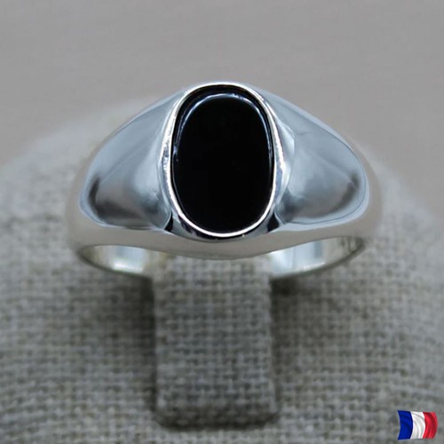 Bague chevalière argent 925 - chevalière,