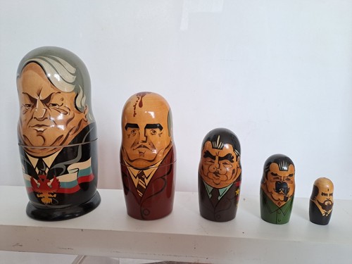Poupées russes bois peint - poupées, en