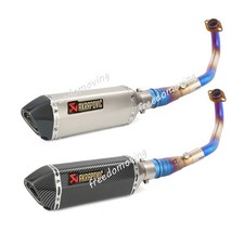 For YAMAHA XMAX 250 XMAX 300 2021-2024 Exhaust System Header Link Pipe Mufflers