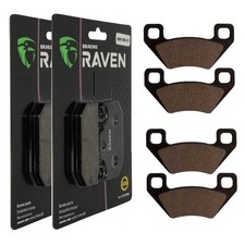 2 Kit plaquettes frein Av Ga et Av Dr Pour Arctic-cat 450 H1 de 2010 à Nc