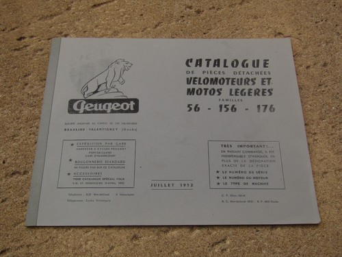 Réédition catalogue pièce - catalogue,