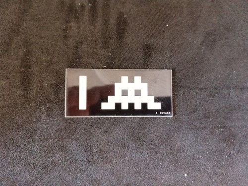 Space invader sticker - invader,
