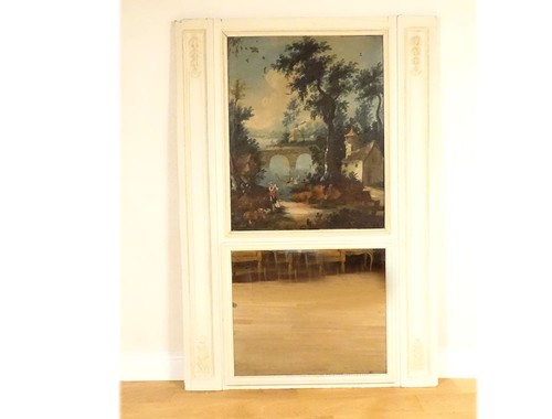 Trumeau louis xvi miroir glace - louis,