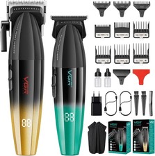 VGR - TONDEUSE PROFESSIONNELLE POUR HOMME - KIT COMPLET AVEC AFFICHAGE LED