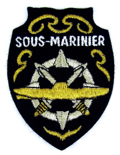 Ecusson brodé militaria - brodé, (militaria