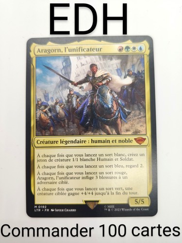 Mtg commander deck aragorn - commander,