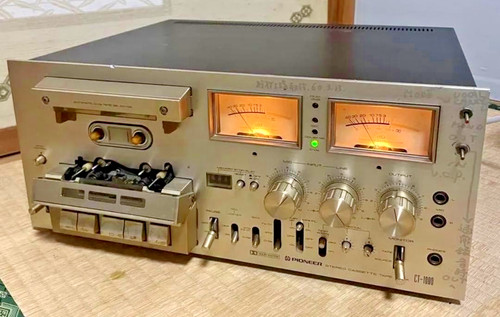 Pioneer 1000 stereo - pioneer, ct-1000