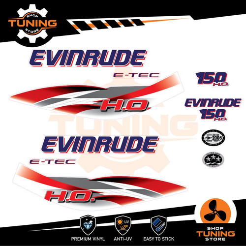 Kit autocollants pour moteur - kit,