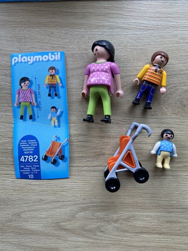 Femme enfants poussette
