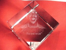 PRESSE-PAPIERS CRISTAL 8 x 8 x