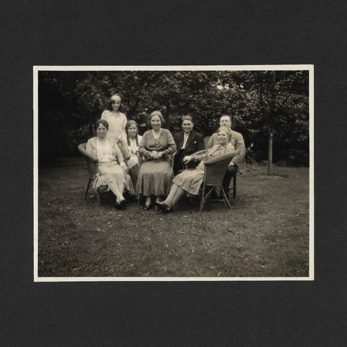 Famille jardin fauteuil osier - famille, jardin,