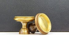 Ø39 Lot 2 anciens Boutons de Meuble en Bronze,Poignées, Commode, style Louis XVI