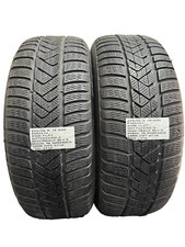 2 PNEUS D'OCCASION 225/50 R 18 95H PIRELLI RUNFLAT HIVER M+S 6 MM DOT 4718