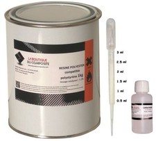 RESINE POLYESTER COMPATIBLE