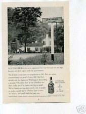 Jack Daniel's Whiskey Ad 1971