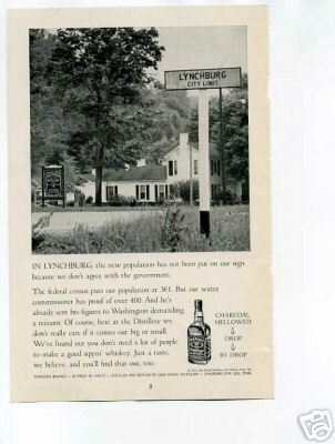 Jack daniel whiskey 1971 - daniel's, ad