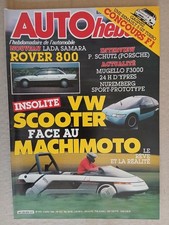 AUTO HEBDO N°529 2/7/1986 VW