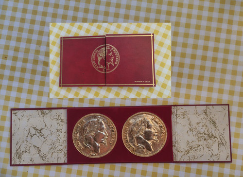 Medaille bronze doré - medaille,