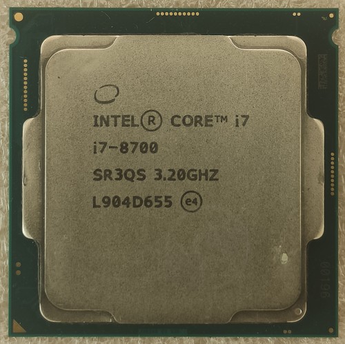 Processeur intel core - processeur, i7-8700