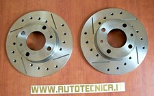 FRONT BRAKE DISCS PERFORATED