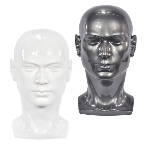 Mâle tête mannequin - tête, de