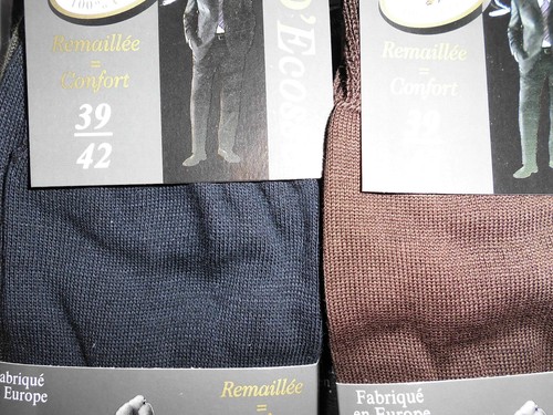 Paires chaussettes fil - fil, d