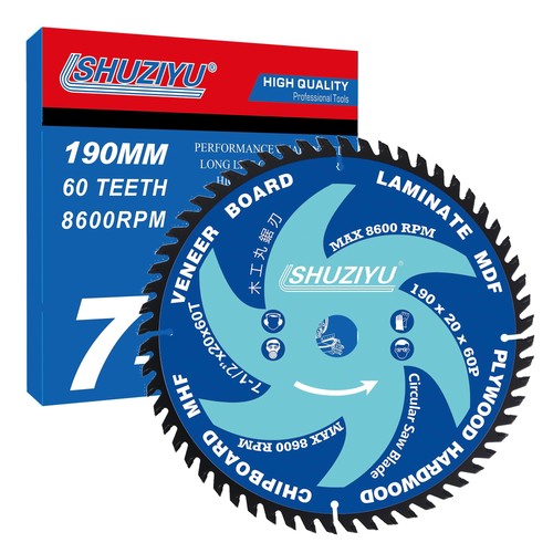 Shuziyu 190mm 60t trou 20mm - 60t,,