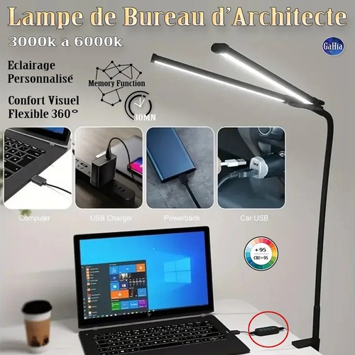 Lampe bureau architecte - bureau, à