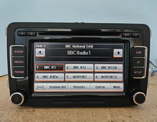 VW RCD510 DAB 6 DISC CAR RADIO CD PLAYER HEAD UNIT GOLF PASSAT TOURAN CADDY
